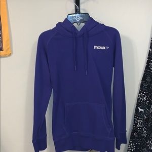 Purple Gymshark Pullover sweatshirt